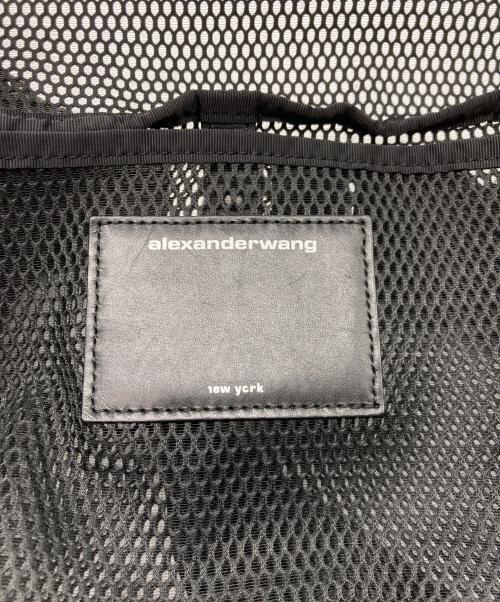 ALEXANDER WANG（アレキサンダー・ワン）ALEXANDER WANG (アレキサンダー・ワン) メッシュボディバッグ ブラックの古着・服飾アイテム