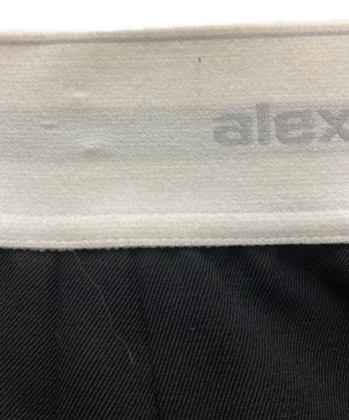 ALEXANDER WANG（アレキサンダー・ワン）ALEXANDER WANG (アレキサンダー・ワン) ウエストロゴテーパードパンツ ブラックの古着・服飾アイテム