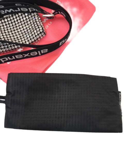 ALEXANDER WANG（アレキサンダー・ワン）ALEXANDER WANG (アレキサンダー・ワン) ネックストラップ付マルチポーチ ピンク×ブラックの古着・服飾アイテム