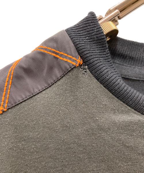 PRADA（プラダ）PRADA (プラダ) レーダー柄 ナイロンTシャツ ブラック×マルチカラー サイズ:Sの古着・服飾アイテム