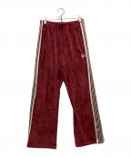 Needlesニードルズ）の古着「VELOUR TRACK PANT」｜レッド