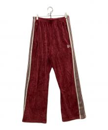 Needles（ニードルズ）の古着「VELOUR TRACK PANT」｜レッド