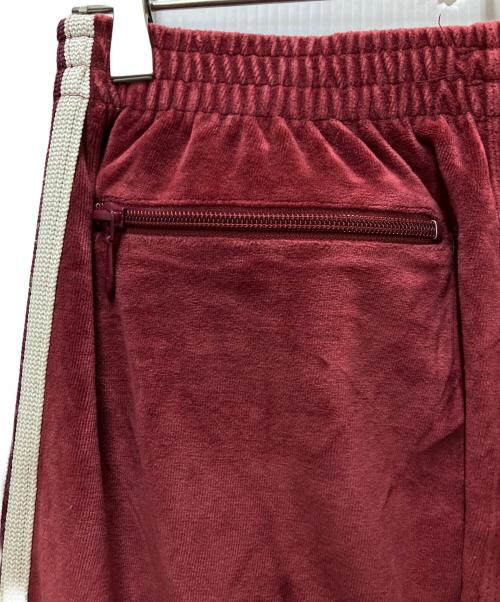 Needles（ニードルズ）Needles (ニードルズ) VELOUR TRACK PANT レッド サイズ:Ｓの古着・服飾アイテム