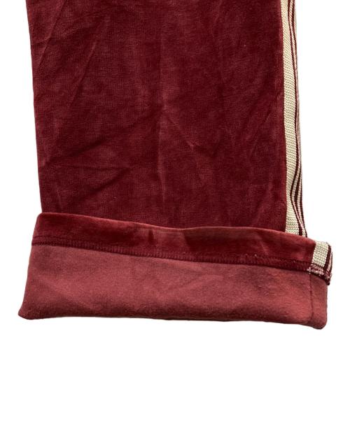 Needles（ニードルズ）Needles (ニードルズ) VELOUR TRACK PANT レッド サイズ:Ｓの古着・服飾アイテム