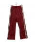 Needles（ニードルズ）の古着「VELOUR TRACK PANT」｜レッド