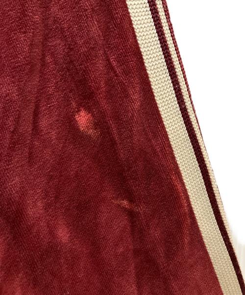 Needles（ニードルズ）Needles (ニードルズ) VELOUR TRACK CREW NECK SHIRT レッド サイズ:Mの古着・服飾アイテム