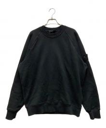 STONE ISLAND（ストーンアイランド）の古着「HEAVY ORGANIC COTTON FLEECE S.I. GHOST」｜ブラック