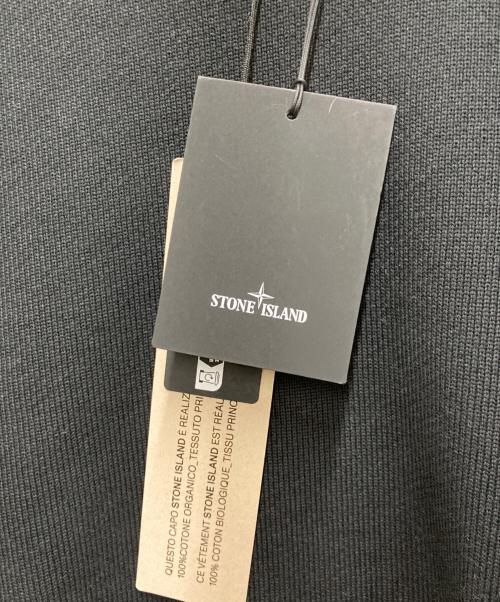 STONE ISLAND（ストーンアイランド）STONE ISLAND (ストーンアイランド) HEAVY ORGANIC COTTON FLEECE S.I. GHOST ブラック サイズ:Mの古着・服飾アイテム