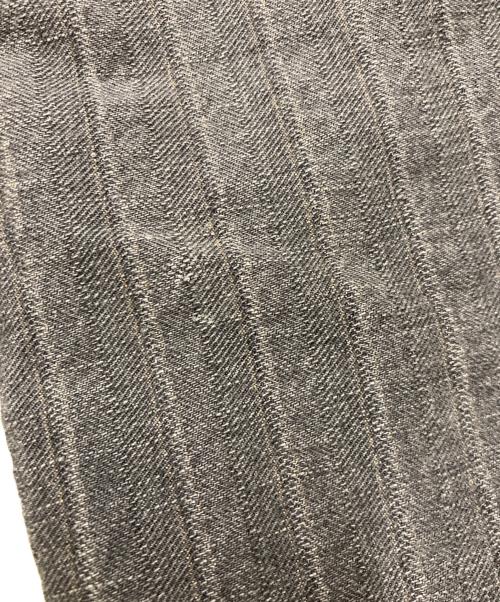 OUR LEGACY（アワーレガシー）OUR LEGACY (アワーレガシー) VAST CUT Torino Stripe ワイドデニム グレー サイズ:50の古着・服飾アイテム