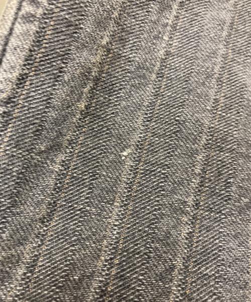 OUR LEGACY（アワーレガシー）OUR LEGACY (アワーレガシー) VAST CUT Torino Stripe ワイドデニム グレー サイズ:50の古着・服飾アイテム