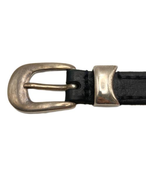 OUR LEGACY（アワーレガシー）OUR LEGACY (アワーレガシー) レザーベルト ブラック サイズ:L70の古着・服飾アイテム