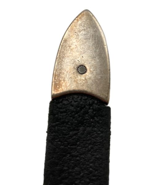 OUR LEGACY（アワーレガシー）OUR LEGACY (アワーレガシー) レザーベルト ブラック サイズ:L70の古着・服飾アイテム