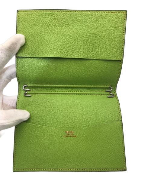 HERMES（エルメス）HERMES (エルメス) 手帳カバー グリーンの古着・服飾アイテム