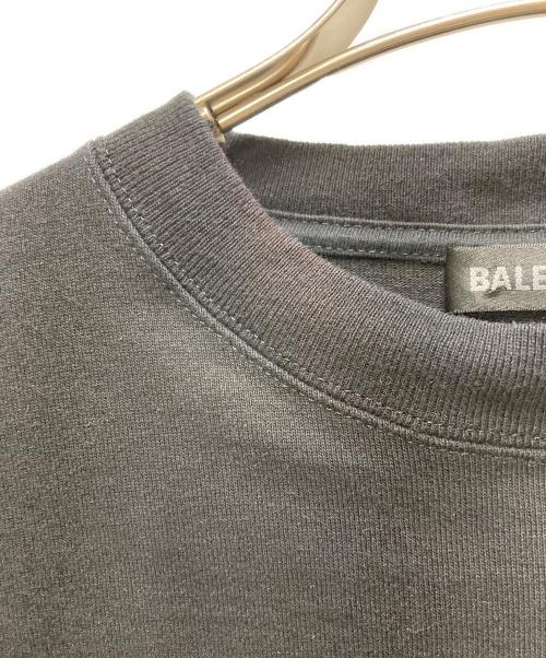 BALENCIAGA（バレンシアガ）BALENCIAGA (バレンシアガ) CREWロゴプリントTシャツ ブラック サイズ:Lの古着・服飾アイテム