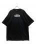 BALENCIAGA（バレンシアガ）の古着「CREWロゴプリントTシャツ」｜ブラック