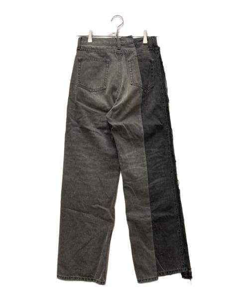 Ameri VINTAGE（アメリヴィンテージ）Ameri VINTAGE (アメリヴィンテージ) NEON STITCH REMAKE DENIM グレー サイズ:25の古着・服飾アイテム