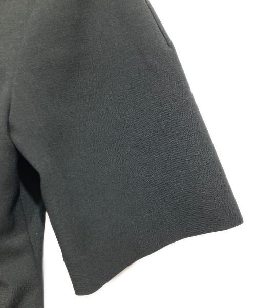 anuke（アンヌーク）ANUKE (アンヌーク) Vneck Compact Shirts ブラック サイズ:Ｆの古着・服飾アイテム