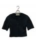 ANUKE（アンヌーク）の古着「Vneck Compact Shirts」｜ブラック