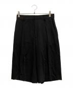 MUSE de Deuxieme Classeミューズ ドゥーズィエム クラス）の古着「Peter’s suit ショーツ」｜ブラック