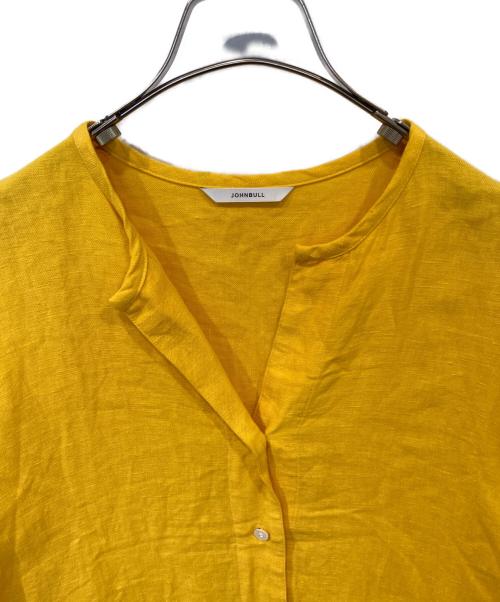 JOHNBULL（ジョンブル）Johnbull (ジョンブル) リネンワンピース イエロー サイズ:FREEの古着・服飾アイテム