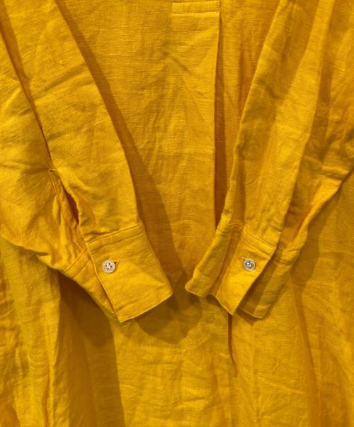 JOHNBULL（ジョンブル）Johnbull (ジョンブル) リネンワンピース イエロー サイズ:FREEの古着・服飾アイテム
