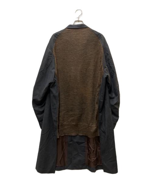 KOLOR（カラー）KOLOR (カラー) ウーリータフタコート ネイビー サイズ:2の古着・服飾アイテム