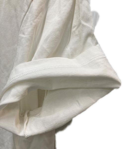 Maison Margiela（メゾンマルジェラ）Maison Margiela (メゾンマルジェラ) ペンキロゴTee ホワイト サイズ:48の古着・服飾アイテム