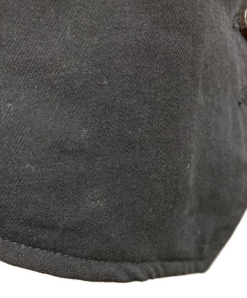 ANN DEMEULEMEESTER（アンドゥムルメステール）ANN DEMEULEMEESTER (アンドゥムルメステール) ウールジレ ブラック サイズ:38の古着・服飾アイテム