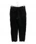 COMME des GARCONS HOMME PLUS (コムデギャルソンオムプリュス) ジャガードフリンジテーパードパンツ ブラック サイズ:S：18000円