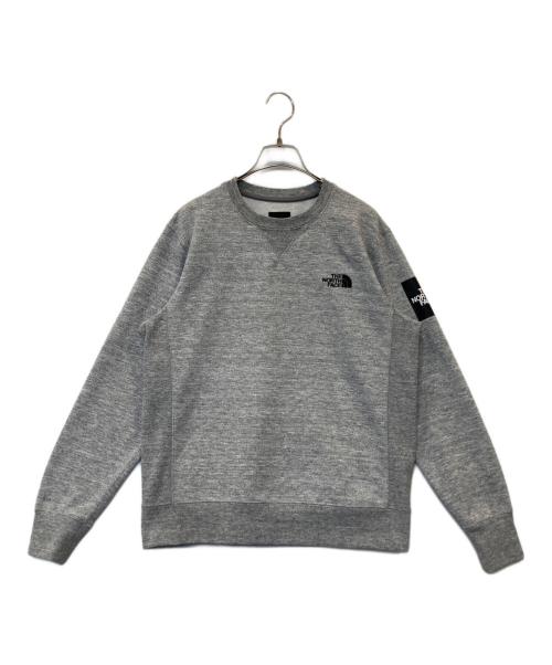 THE NORTH FACE（ザ ノース フェイス）THE NORTH FACE (ザ ノース フェイス) トレーナー スクエアロゴクルー NT11954 グレー サイズ:Mの古着・服飾アイテム