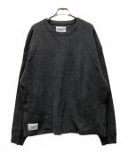 WTAPSダブルタップス）の古着「KRS UPR / SWEATER / NYCO」｜グレー