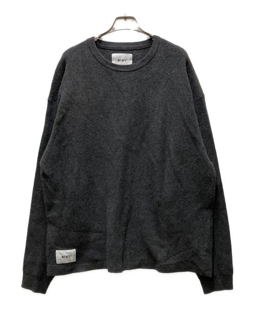 WTAPS（ダブルタップス）WTAPS (ダブルタップス) KRS UPR / SWEATER / NYCO グレー サイズ:X02の古着・服飾アイテム