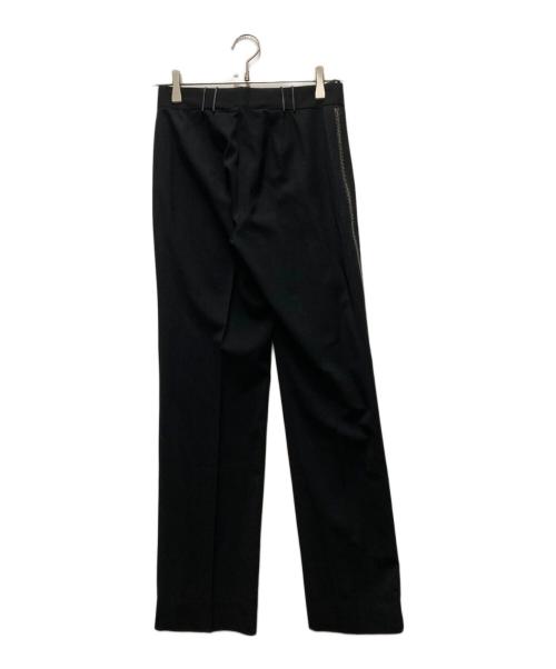 GUCCI（グッチ）GUCCI (グッチ) サイドジップスラックス ブラック サイズ:38の古着・服飾アイテム