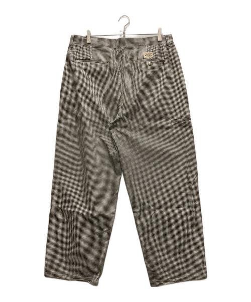 stussy（ステューシー）stussy (ステューシー) CHINO WORK PANT グレー サイズ:91cm (W36)の古着・服飾アイテム