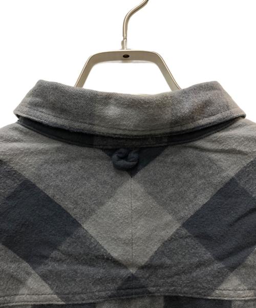 NEIGHBORHOOD（ネイバーフッド）NEIGHBORHOOD (ネイバーフッド) BUFFALO CHECK SHIRT LS グレー サイズ:XLの古着・服飾アイテム