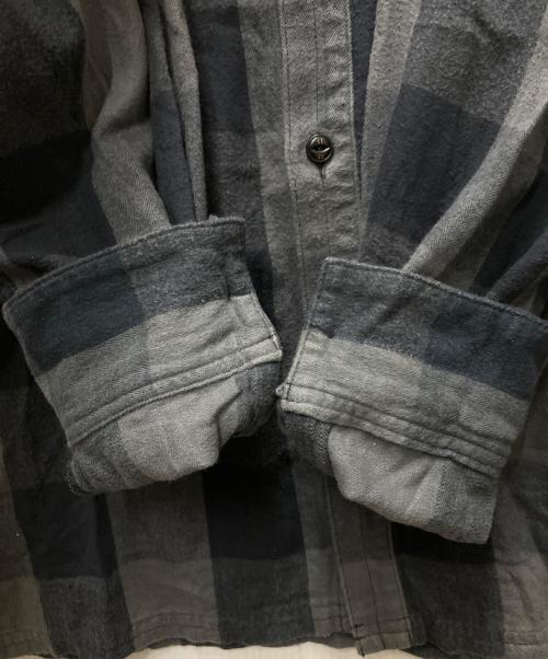 NEIGHBORHOOD（ネイバーフッド）NEIGHBORHOOD (ネイバーフッド) BUFFALO CHECK SHIRT LS グレー サイズ:XLの古着・服飾アイテム