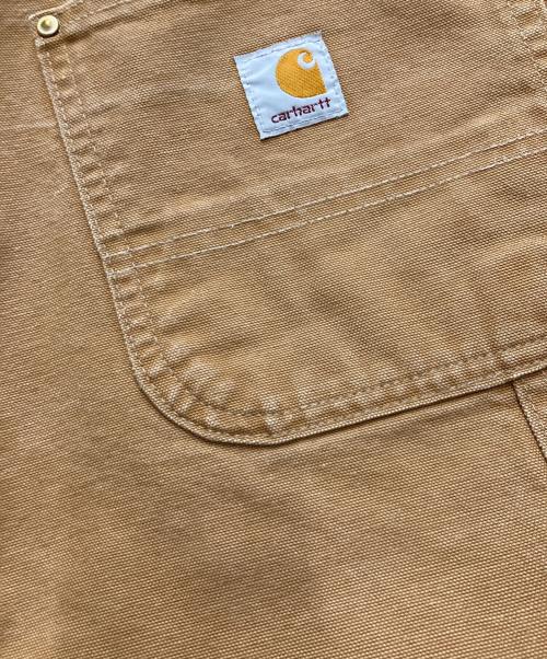 CarHartt（カーハート）CarHartt (カーハート) ダブルニーペインターパンツ ブラウン サイズ:86cm (W34)の古着・服飾アイテム