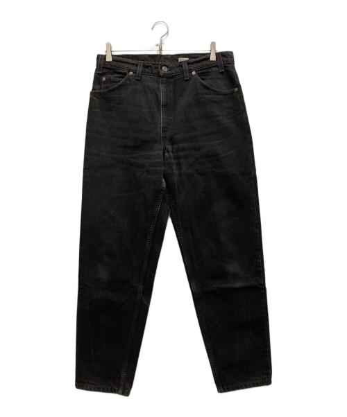 LEVI'S（リーバイス）LEVI'S (リーバイス) 90s 先染め550デニムパンツ ブラック サイズ:86cm (W34)の古着・服飾アイテム