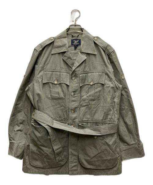 Willis&Geiger（ウィリスアンドガイガー）willis&geiger (ウィリスアンドガイガー) サファリジャケット カーキ サイズ:40の古着・服飾アイテム