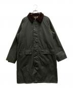 Barbourバブアー）の古着「NEW BURGHLEY JACKET 2LAYER」｜カーキ