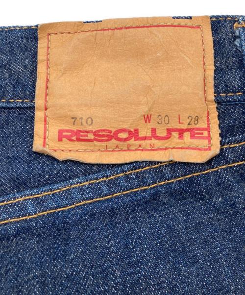 RESOLUTE（リゾルト）RESOLUTE (リゾルト) 710デニムパンツ インディゴ サイズ:30の古着・服飾アイテム