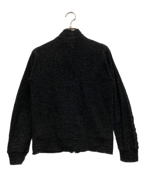 tricot COMME des GARCONS（トリココムデギャルソン）tricot COMME des GARCONS (トリココムデギャルソン) ラメジップブルゾン ブラック サイズ:FREEの古着・服飾アイテム