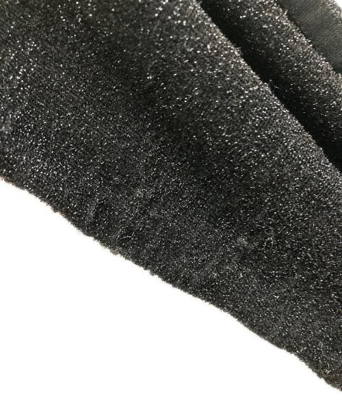 tricot COMME des GARCONS（トリココムデギャルソン）tricot COMME des GARCONS (トリココムデギャルソン) ラメジップブルゾン ブラック サイズ:FREEの古着・服飾アイテム