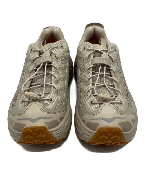 HOKAONEONE（ホカオネオネ）HOKAONEONE (ホカオネオネ) ATMOS (アトモス) MAFATE THREE2 GRID JP RAW LINEN / SAND ベージュ サイズ:27.5cmの古着・服飾アイテム