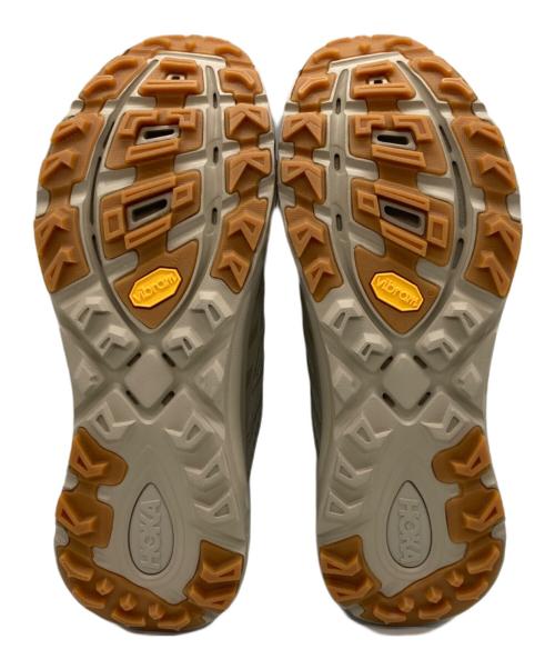 HOKAONEONE（ホカオネオネ）HOKAONEONE (ホカオネオネ) ATMOS (アトモス) MAFATE THREE2 GRID JP RAW LINEN / SAND ベージュ サイズ:27.5cmの古着・服飾アイテム