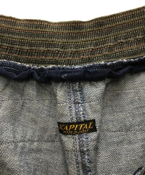 KAPITAL（キャピタル）KAPITAL (キャピタル) ワイドデニムパンツ インディゴ サイズ:4の古着・服飾アイテム