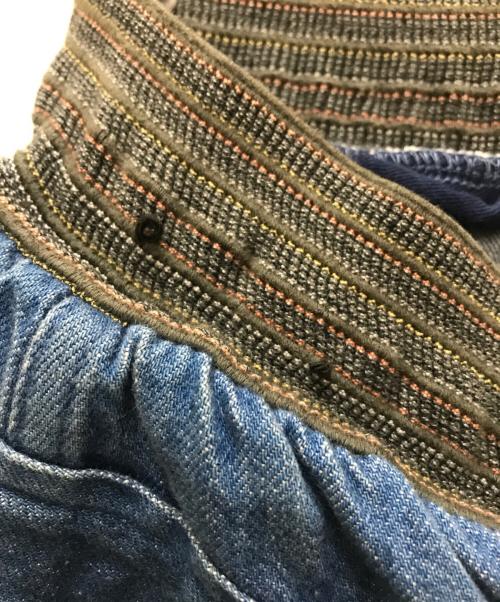 KAPITAL（キャピタル）KAPITAL (キャピタル) ワイドデニムパンツ インディゴ サイズ:4の古着・服飾アイテム