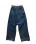 KAPITAL (キャピタル) ワイドデニムパンツ インディゴ サイズ:4：12000円