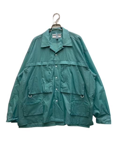 F/CE.（エフシーイー）F/CE. (エフシーイー) 15D RIPSTOP UL SHIRT ブルー サイズ:Mの古着・服飾アイテム