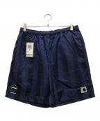 F.C.R.B.×Carhartt WIPエフシーレアルブリストル×カーハート ワーク イン プログレス）の古着「Game Shorts」｜ネイビー